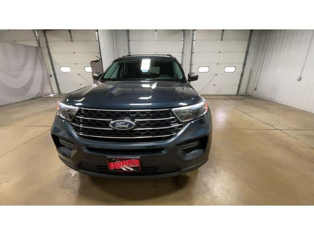 Photo of 2024 Medium Blue Metallic Ford Explorer