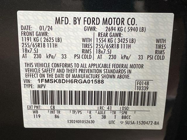 Photo of 2024 Medium Blue Metallic Ford Explorer