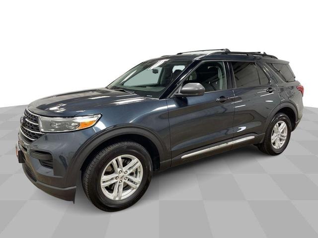 Photo of 2024 Medium Blue Metallic Ford Explorer