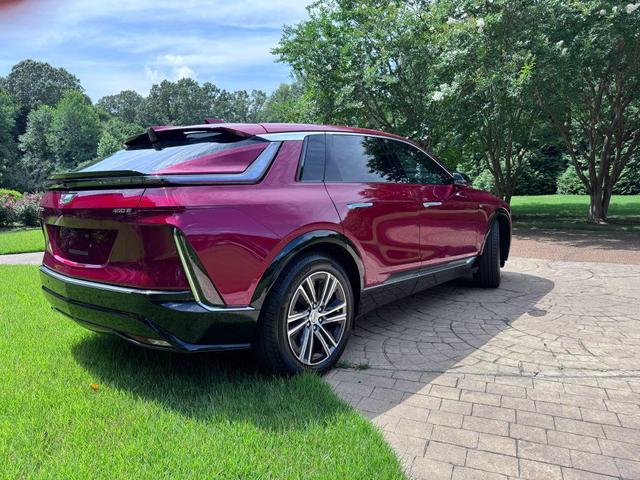 Photo of 2024 Burgundy Cadillac LYRIQ