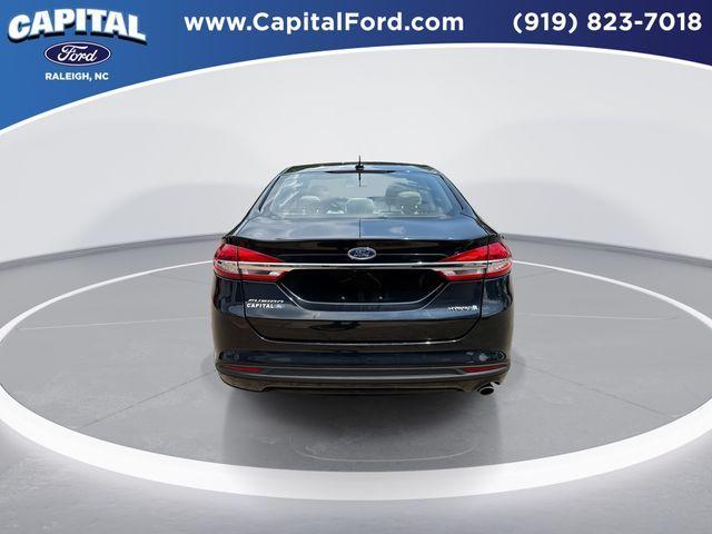 Photo of 2018 Shadow Black Ford Fusion Hybrid