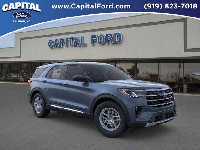 Photo of 2025 Vapor Blue Metallic Ford Explorer