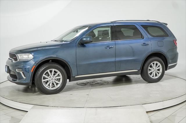 Photo of 2021 Reactor Blue Pearlcoat Dodge Durango