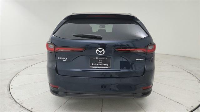 Photo of 2025 Deep Crystal Blue Mica Mazda CX-90