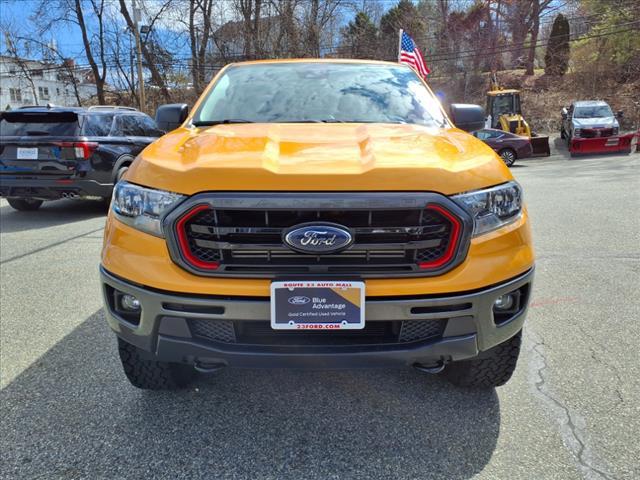 Photo of 2022 CYBER ORANGE Ford Ranger