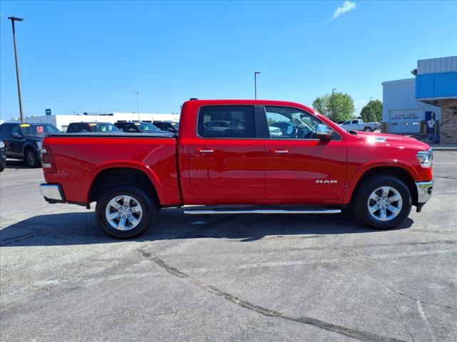 Photo of 2022 Flame Red Clearcoat RAM 1500