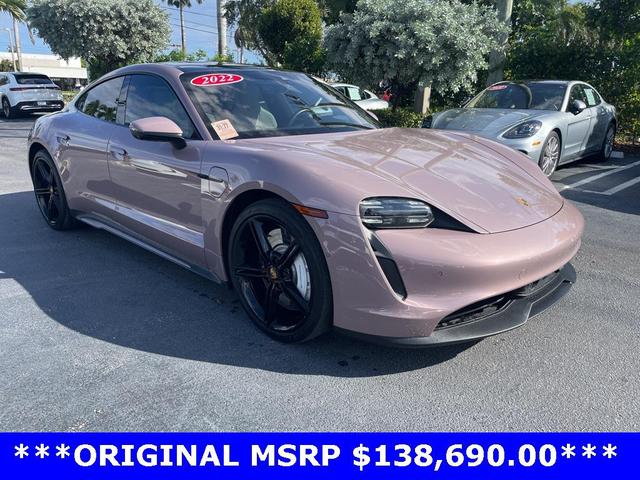 Photo of 2022 Purple Porsche Taycan