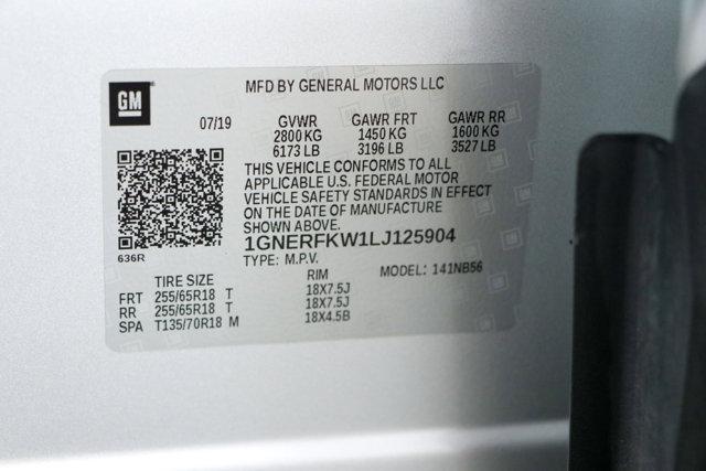 Photo of 2020 Silver Ice Metallic Chevrolet Traverse