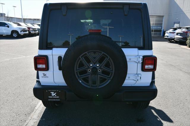 Photo of 2024 Bright White Clearcoat Jeep Wrangler