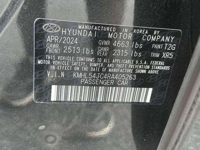 Photo of 2024 Portofino Gray Hyundai SONATA