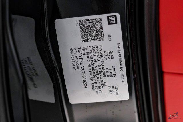 Photo of 2024 Black Chevrolet Corvette