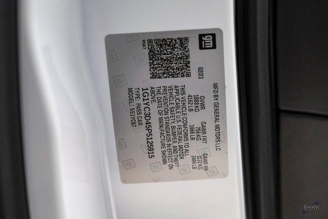 Photo of 2023 Arctic White Chevrolet Corvette