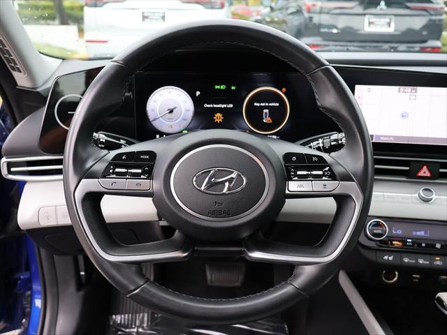 Photo of 2023 Intense Blue Hyundai ELANTRA