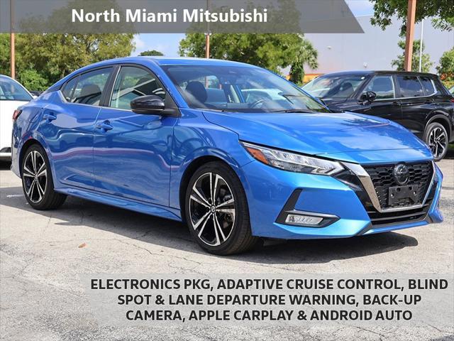 Photo of 2023 Electric Blue Metallic Nissan Sentra