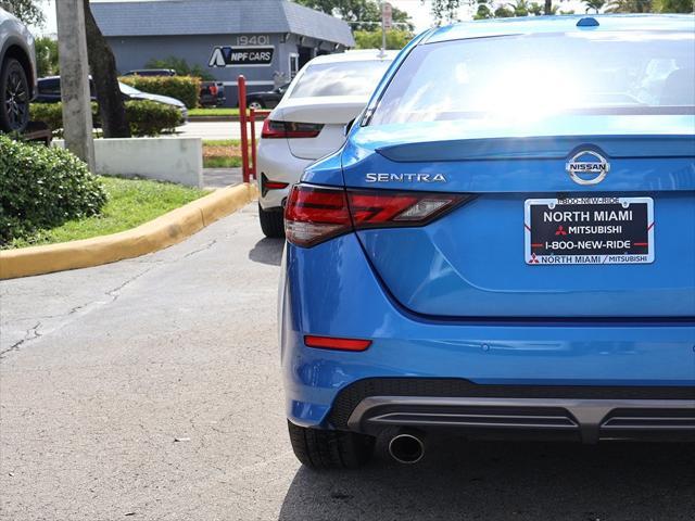 Photo of 2023 Electric Blue Metallic Nissan Sentra