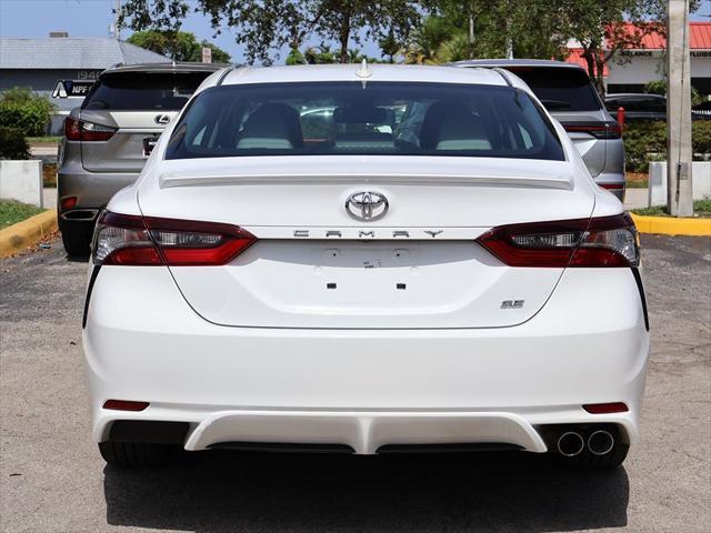 Photo of 2022 White Toyota Camry
