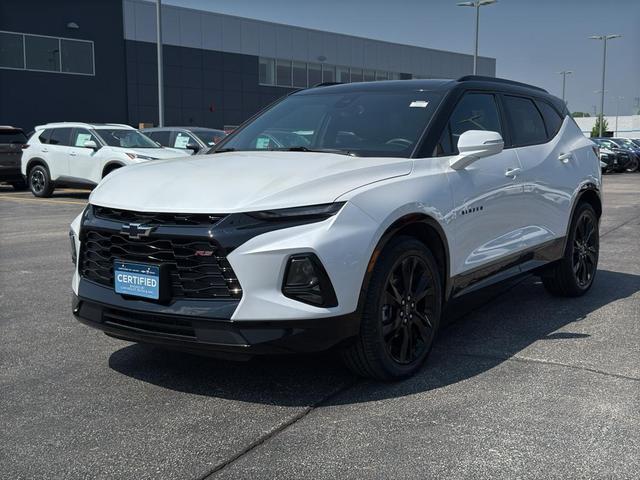 Photo of 2022 Iridescent Pearl Tricoat Chevrolet Blazer