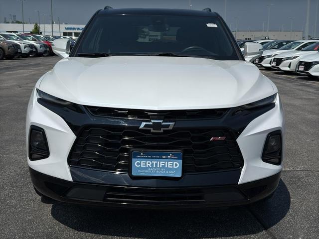 Photo of 2022 Iridescent Pearl Tricoat Chevrolet Blazer