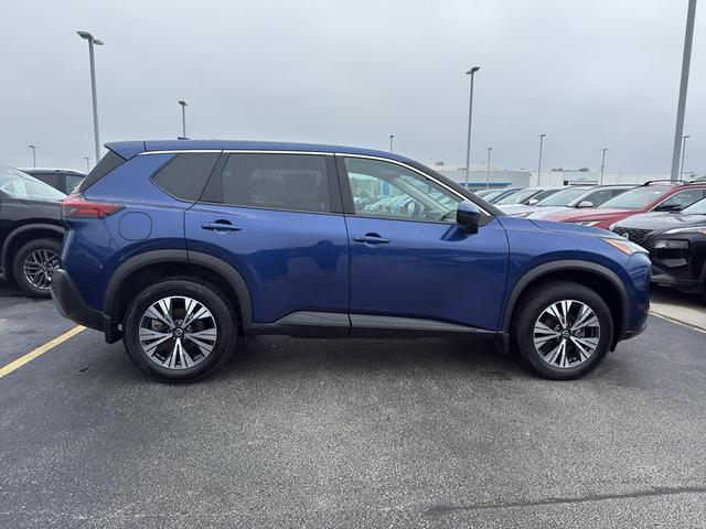 Photo of 2021 Caspian Blue Nissan Rogue
