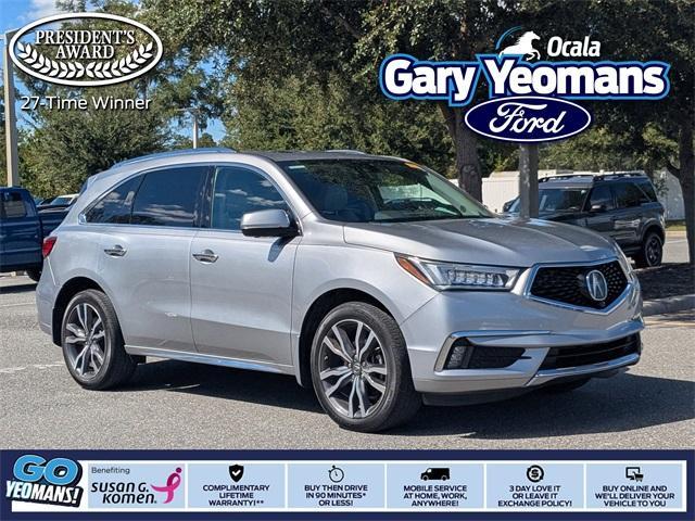Photo of 2020 Lunar Silver Metallic Acura MDX