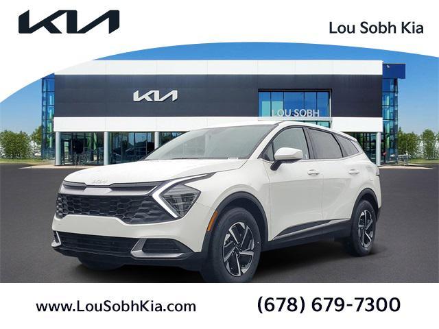 Photo of 2025 Snow White Pearl Kia Sportage Hybrid