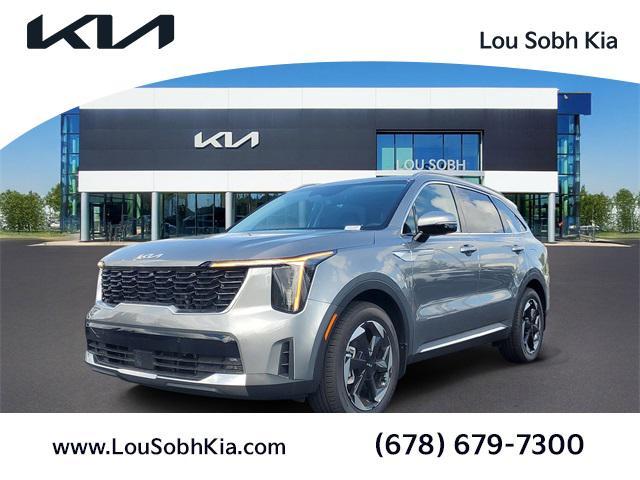 Photo of 2025 Steel Gray Kia Sorento Hybrid