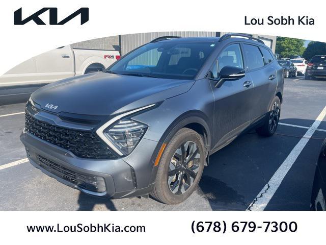 Photo of 2024 Shadow Matte Gray Kia Sportage