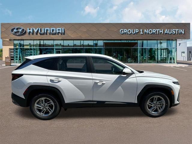 Photo of 2025 Serenity White Pearl Hyundai TUCSON