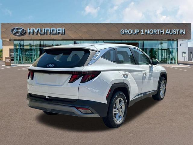 Photo of 2025 Serenity White Pearl Hyundai TUCSON