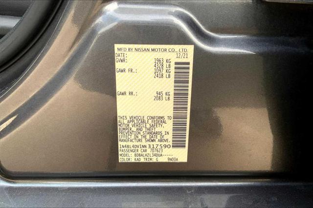 Photo of 2022 Gun Metallic Nissan Altima