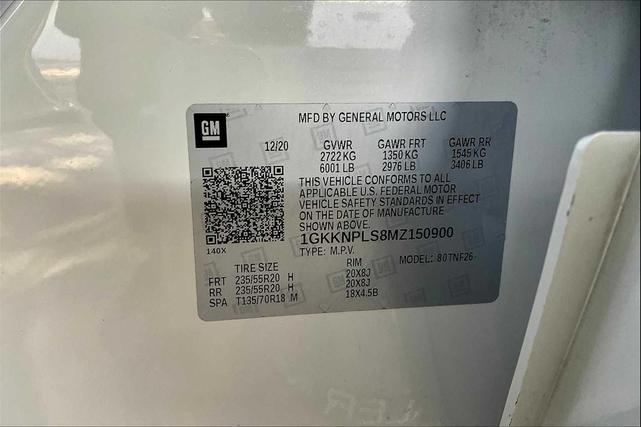 Photo of 2021 White Frost Tricoat GMC Acadia