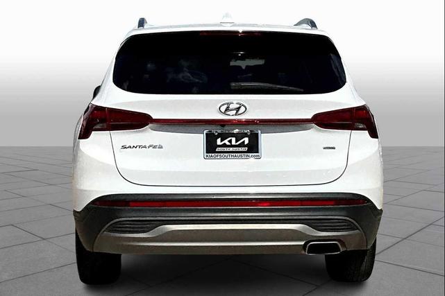 Photo of 2023 Serenity White Pearl Hyundai SANTA FE