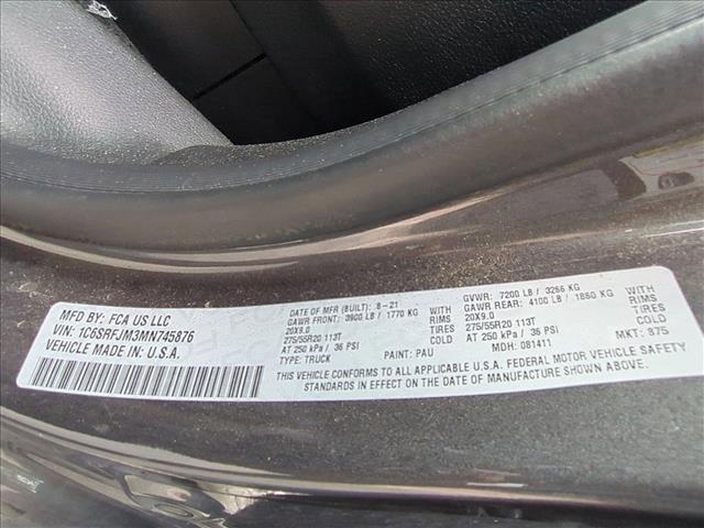 Photo of 2021 Granite Crystal Metallic Clearcoat RAM 1500