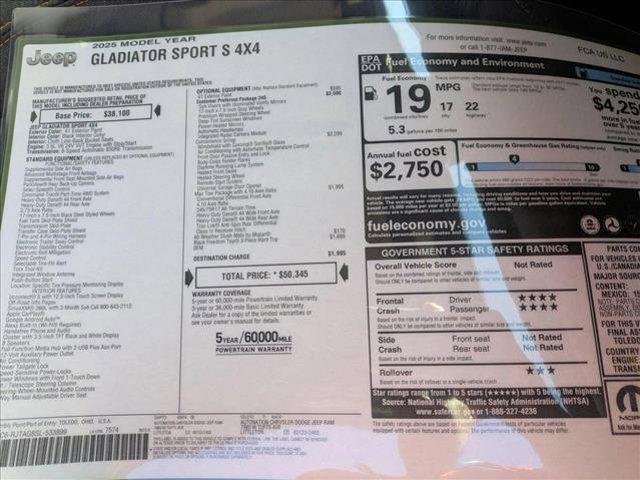 Photo of 2025 41 Jeep Gladiator