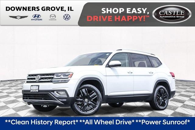 Photo of 2019 Pure White Volkswagen Atlas