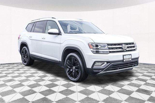 Photo of 2019 Pure White Volkswagen Atlas