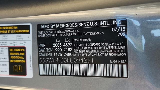 Photo of 2015  Mercedes-Benz C-Class