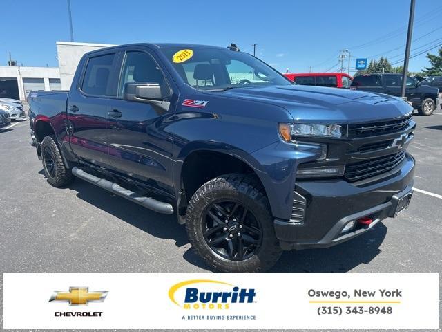 Photo of 2021 Northsky Blue Metallic Chevrolet Silverado 1500