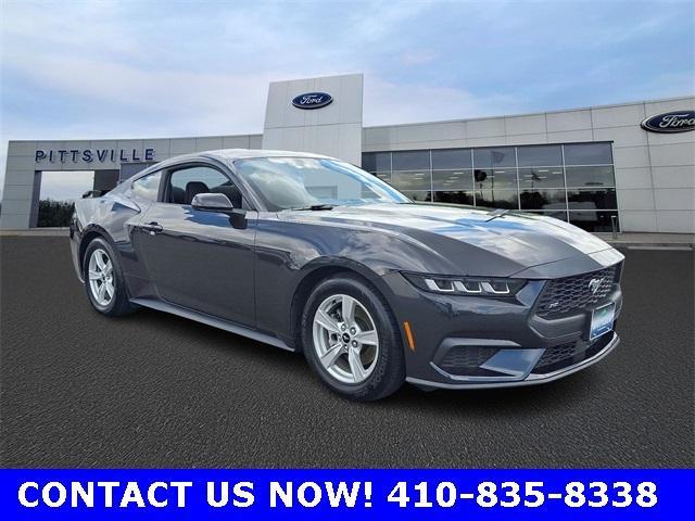 Photo of 2024 Dark Matter Gray Metallic Ford Mustang