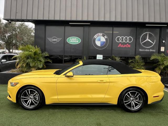 Photo of 2017 Yellow Ford Mustang