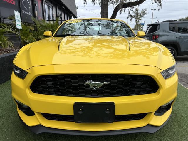 Photo of 2017 Yellow Ford Mustang
