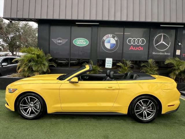Photo of 2017 Yellow Ford Mustang