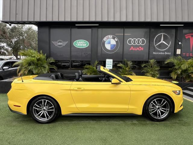 Photo of 2017 Yellow Ford Mustang