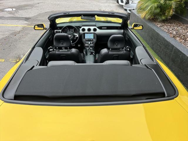 Photo of 2017 Yellow Ford Mustang