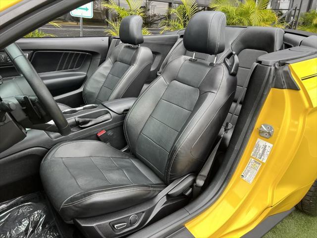 Photo of 2017 Yellow Ford Mustang