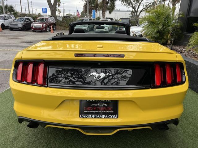 Photo of 2017 Yellow Ford Mustang