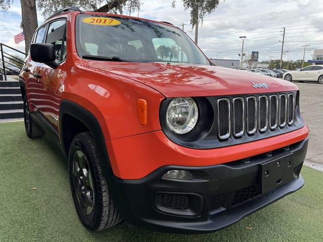 Photo of 2017 Orange Jeep Renegade