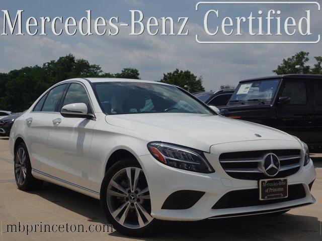 Photo of 2021 Polar White Mercedes-Benz C-Class
