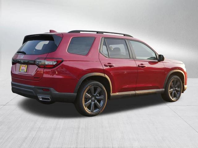 Photo of 2025 Radiant Red Metallic II Honda Pilot