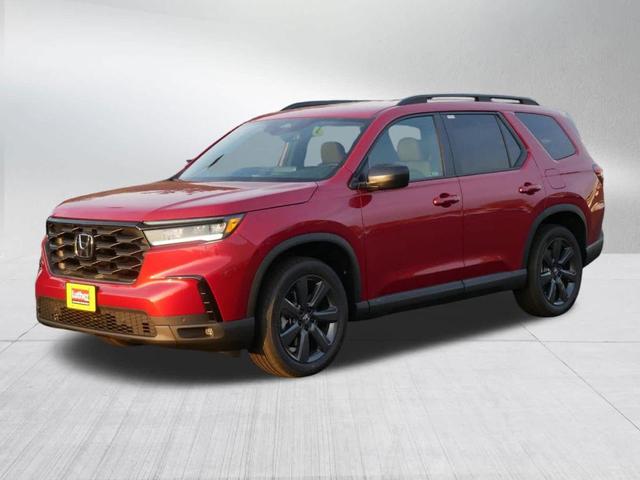Photo of 2025 Radiant Red Metallic II Honda Pilot